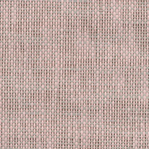 New Brewster Aimee Pink Grasscloth Wallpaper