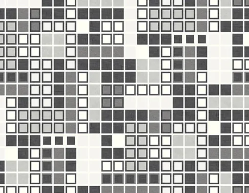 Best Brewster/ASP 2949-60700 Bantry Black Geometric Wallpaper