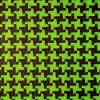 Fashion Laura Kiran Big Houndstooth Chocolate Olive Fabric
