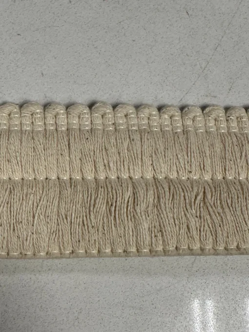 Discount Stock/Parisia BIR606/1C Cotton 2 inch Brush Fringe