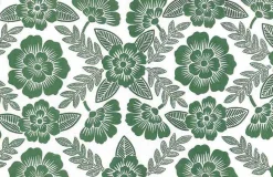 Sale Laura Kiran Bohemia Print Palm Fabric