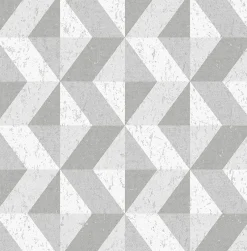 Sale Brewster/ASP 2908-25314 Cerium Grey Concrete Geometric Wallpaper
