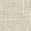 Clearance Brewster 2921-50505 Clarendon Wheat Geometric Faux Grasscloth Wallpaper