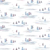 Clearance York CV4461 Blue Red Full Sails Wallpaper