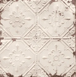 Clearance Brewster/ASP 2922-22332 Donahue Off-White Tin Ceiling Wallpaper