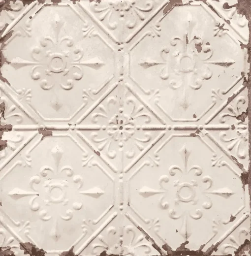 Clearance Brewster/ASP 2922-22332 Donahue Off-White Tin Ceiling Wallpaper