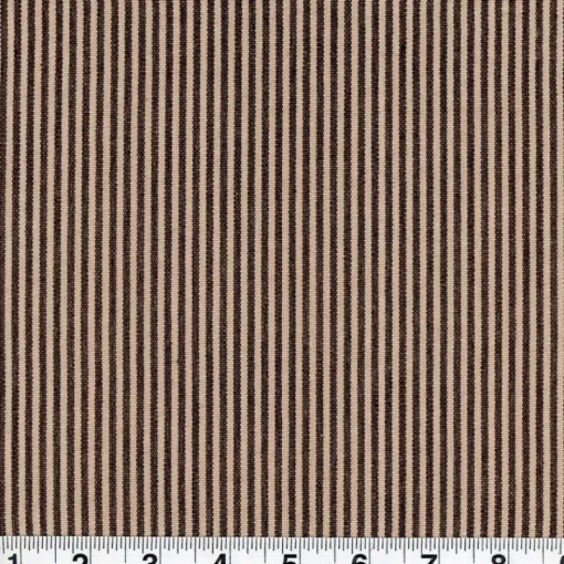 New Stock/Heritage/Roth Essex Black Natural Heritage House Fabric