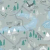 New Seabrook FA41908 Campground Wallpaper