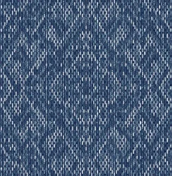 Discount Brewster/ASP 2975-26242 Felix Indigo Geometric Wallpaper