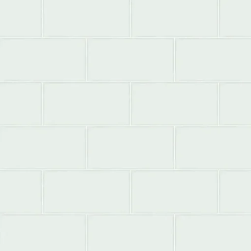 Clearance Brewster Freedom Mint Subway Tile Wallpaper