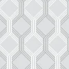 Clearance Brewster/ASP Geometrie Linkage Wallpaper (2697-78054)