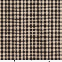 Online Tempo Gingham Onyx Fabric
