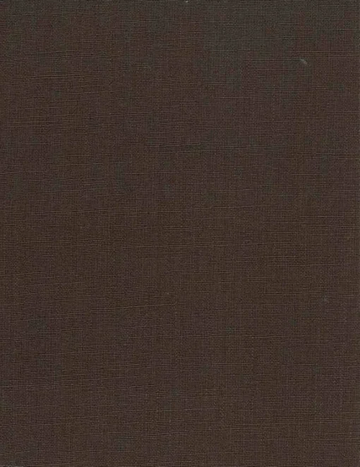 New Laura Kiran Homespun Chocolate Fabric