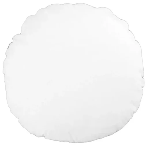 Best Stock/Star Bedding 20 Inch Round Pillow Form Insert Poly Cotton Fill