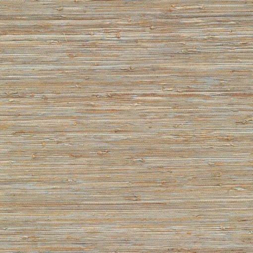 Outlet Brewster Isami Light Blue Grasscloth Wallpaper