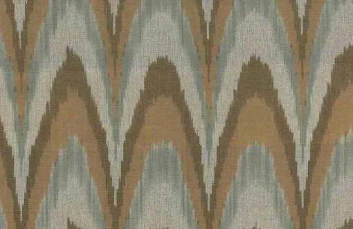 Discount Laura Kiran Kazakh Ikat Wood Fabric