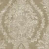 Hot York KT2217 Bronze Charleston Damask Wallpaper