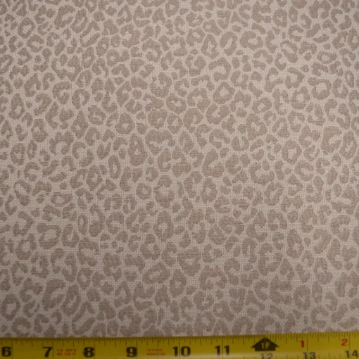 New Stock/Regal Malindi Taupe Jacquard Cheetah Skin Spot Regal Fabric