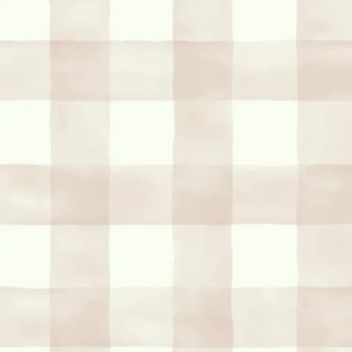 Sale York MH1517 Watercolor Check Wallpaper