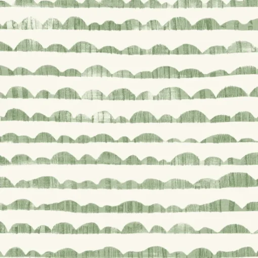 New York MK1144 Hill & Horizon Green Wallpaper