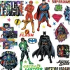 Fashion York/RoomMates Murals Justice League Wall Decals Mural