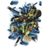Hot York/RoomMates Murals TMNT Brick Poster Giant Wall Decal Mural