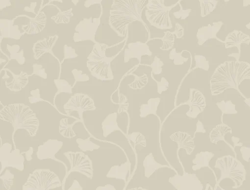 Discount York NA0571 Tan Gingko Trail Wallpaper