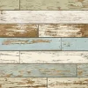 Best Stock/Brewster NU2188 Green Old Salem Vintage Wood Planks Peel & Stick Wallpaper