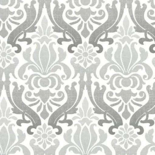 Discount Brewster NU1827 Grey Nouveau Damask Peel And Stick Wallpaper