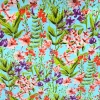 Discount Tempo OD Gloria Aqua Fabric