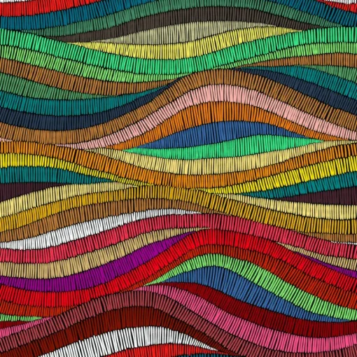 Fashion Stock/Tempo OD Kenya Rouge Tempo Fabric