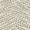 Clearance Brewster 2767-23775 Pina Neutral Chevron Weave Wallpaper