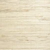 New Brewster Qi Taupe Grasscloth Wallpaper