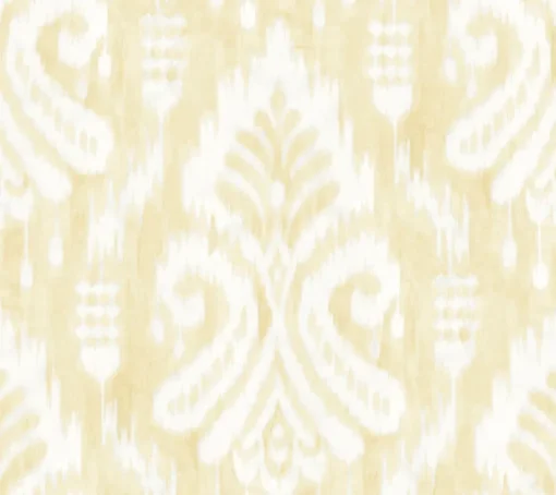 Best York TC2641 Yellow Hawthorne Ikat Wallpaper