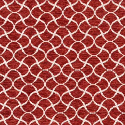 Best Regal Wiggle Crimson Fabric