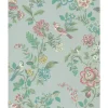 Clearance Brewster 375061 Willem Mint Painted Garden Wallpaper