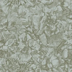 Brewster 307342 Auguste Sage Floral Wallpaper