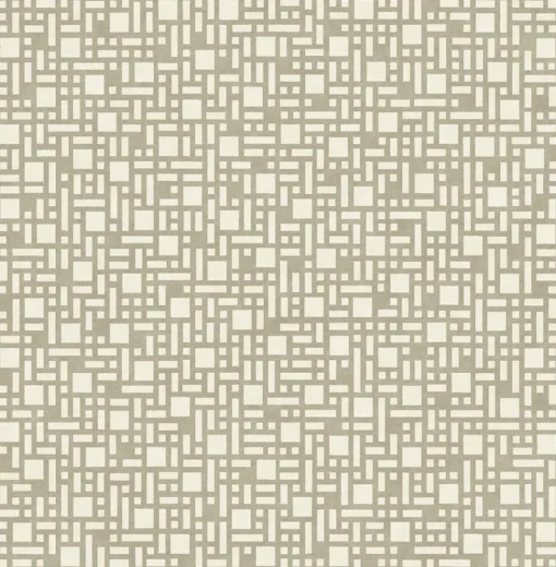 Brewster/ASP 2764-24342 Bento Taupe Geometric Wallpaper