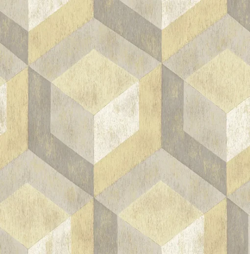 Brewster/ASP 2922-22309 Clarabelle Beige Rustic Wood Tile Wallpaper