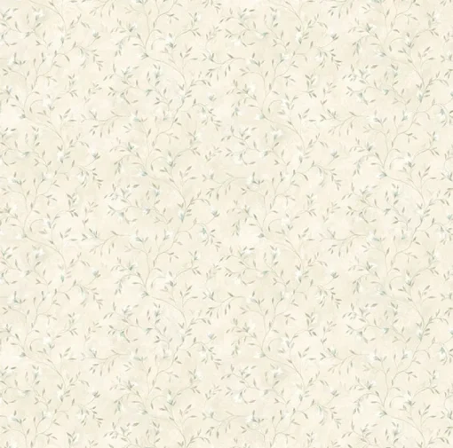 Brewster 3119-21616 Eleanor Light Grey Folk Botanical Trail Wallpaper
