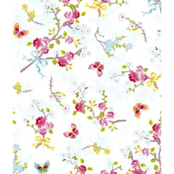 Brewster 375070 Ilse Silver Cherry Blossom Wallpaper