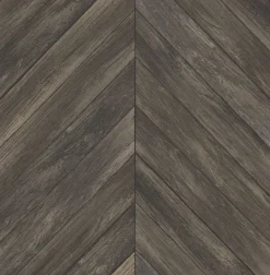 Brewster/ASP 2922-24008 Jed Dark Brown Parquet Wallpaper