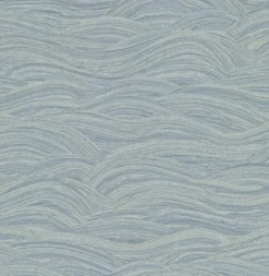 Brewster/ASP 2971-86365 Leith Blue Zen Waves Wallpaper
