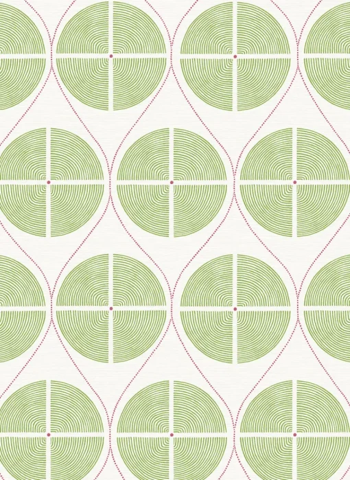 Brewster/ASP 2901-25426 Luminary Green Ogee Wallpaper