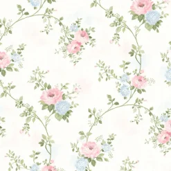 Brewster 3117-79105 Mimosa Pastel Trail Wallpaper
