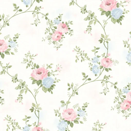 Brewster 3117-79105 Mimosa Pastel Trail Wallpaper
