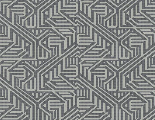 Brewster/ASP 2949-60610 Nambiti Charcoal Geometric Wallpaper