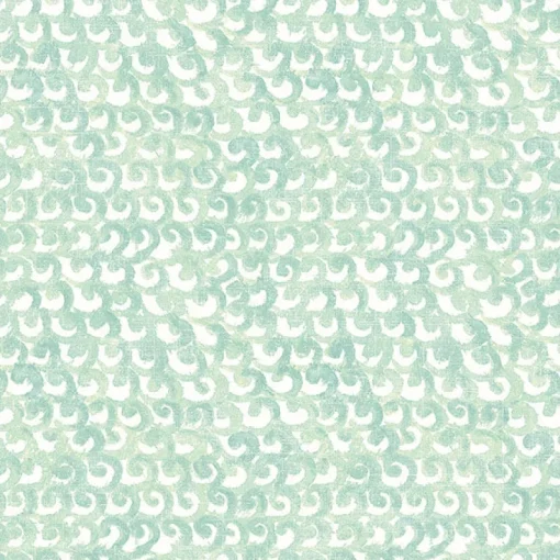 Brewster 3120-13635 Saltwater Teal Wave Wallpaper