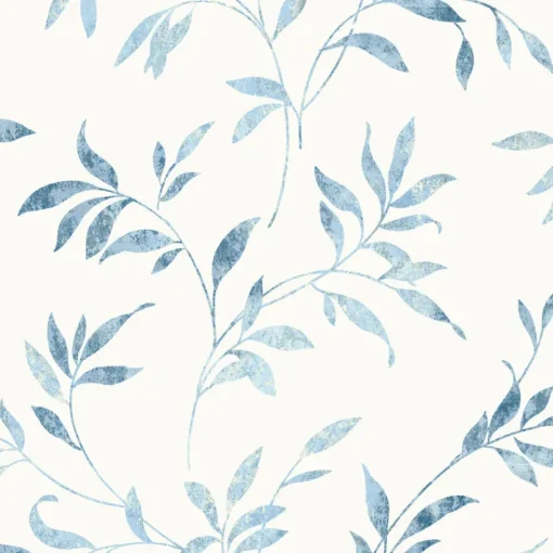 Brewster 3117-54516 Sanibel Light Blue Trail Wallpaper