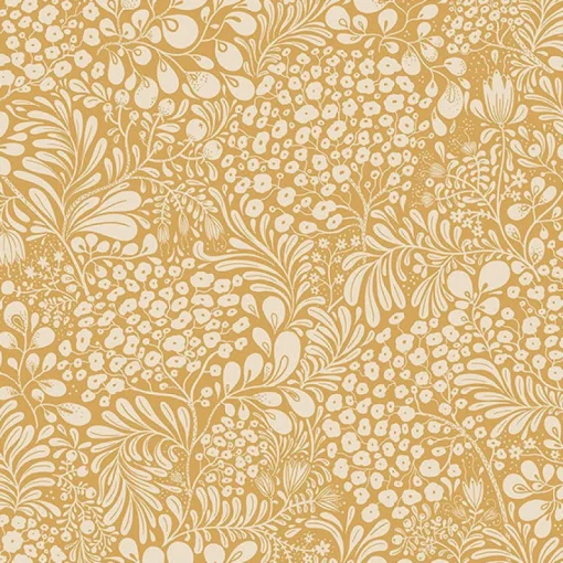 Brewster/ASP 2932-65127 Siv Mustard Botanical Wallpaper